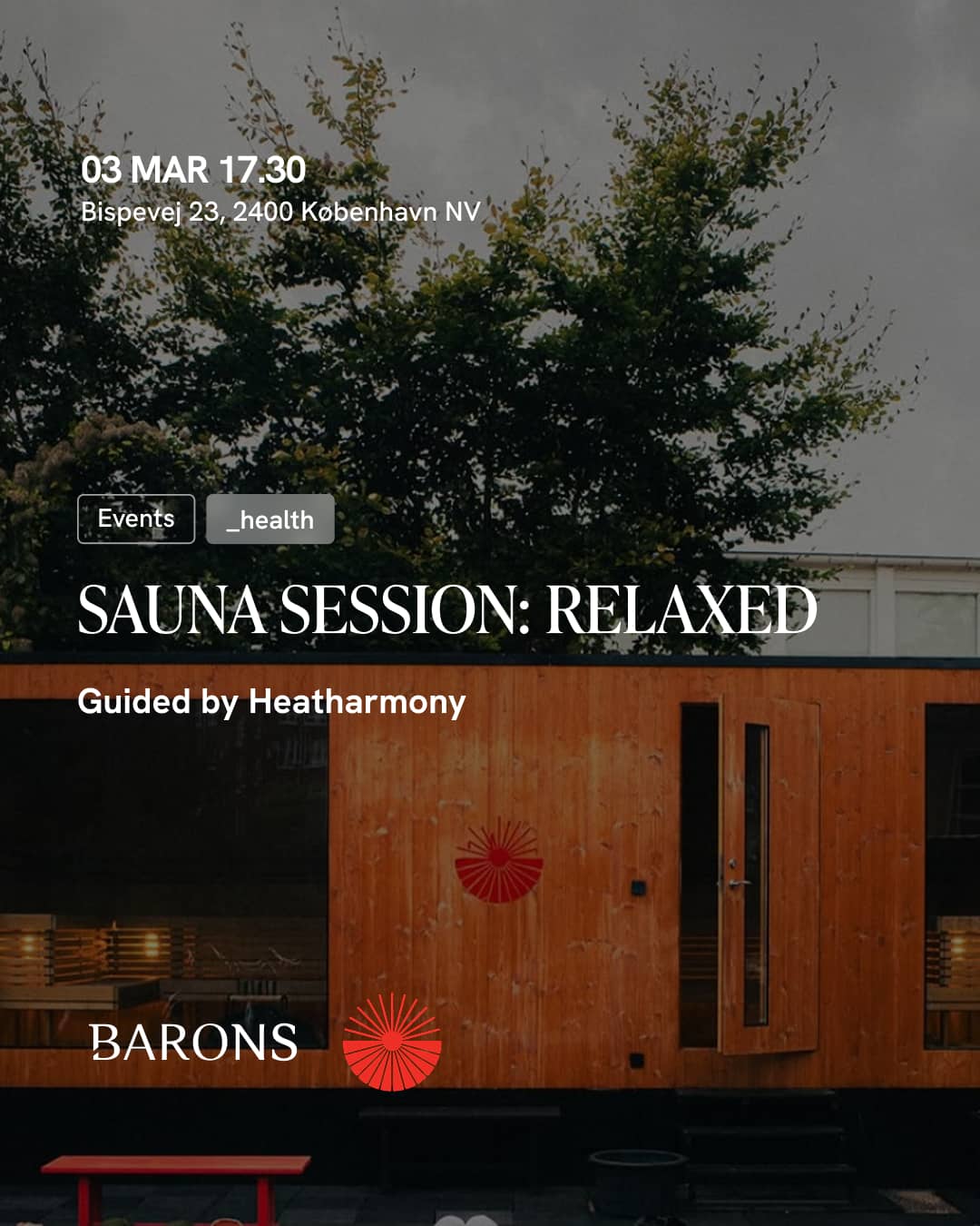 Health event: Saunagus 03/03-2026
