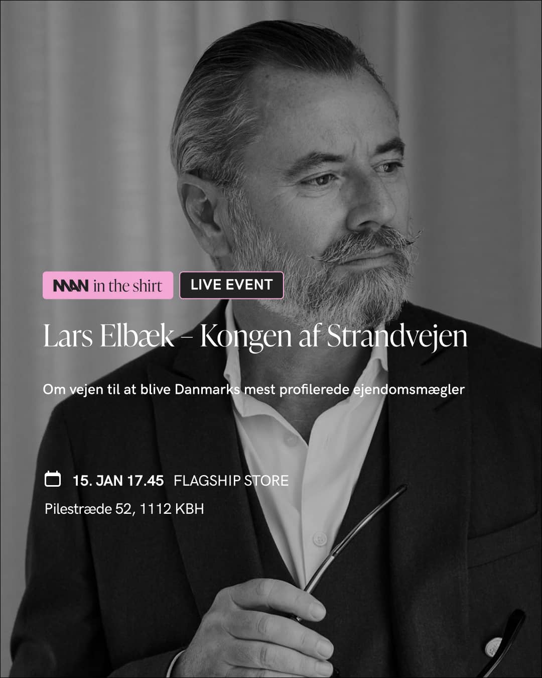 Man in The Shirt [Live event]: Lars Elbæk - Kongen af Strandvejen